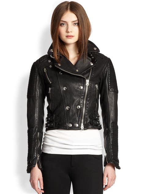 burberry womens leather jackets|burberry women's jacket xxl.